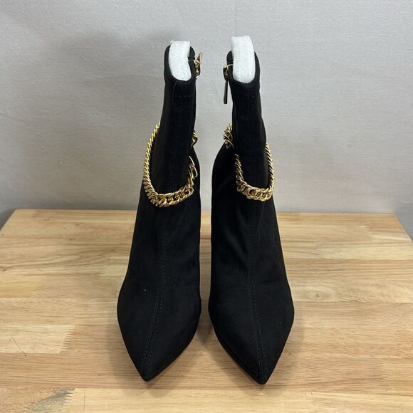 Jessica Simpson Women's Valyn Chain Stieletto Heel Dress Booties Size 7.5 NIB - Picture 2 of 9